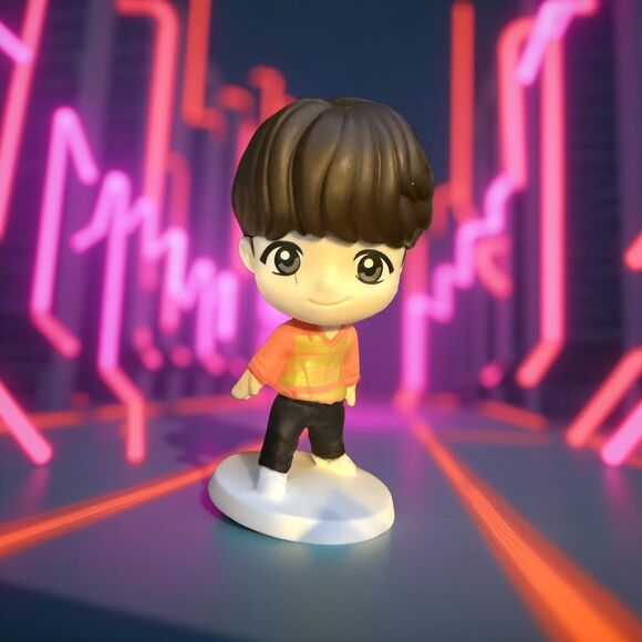 New 2025 McDonald's TinyTan x BTS #6 Suga Happy Meal Toy Figure - Picture 1 of 6